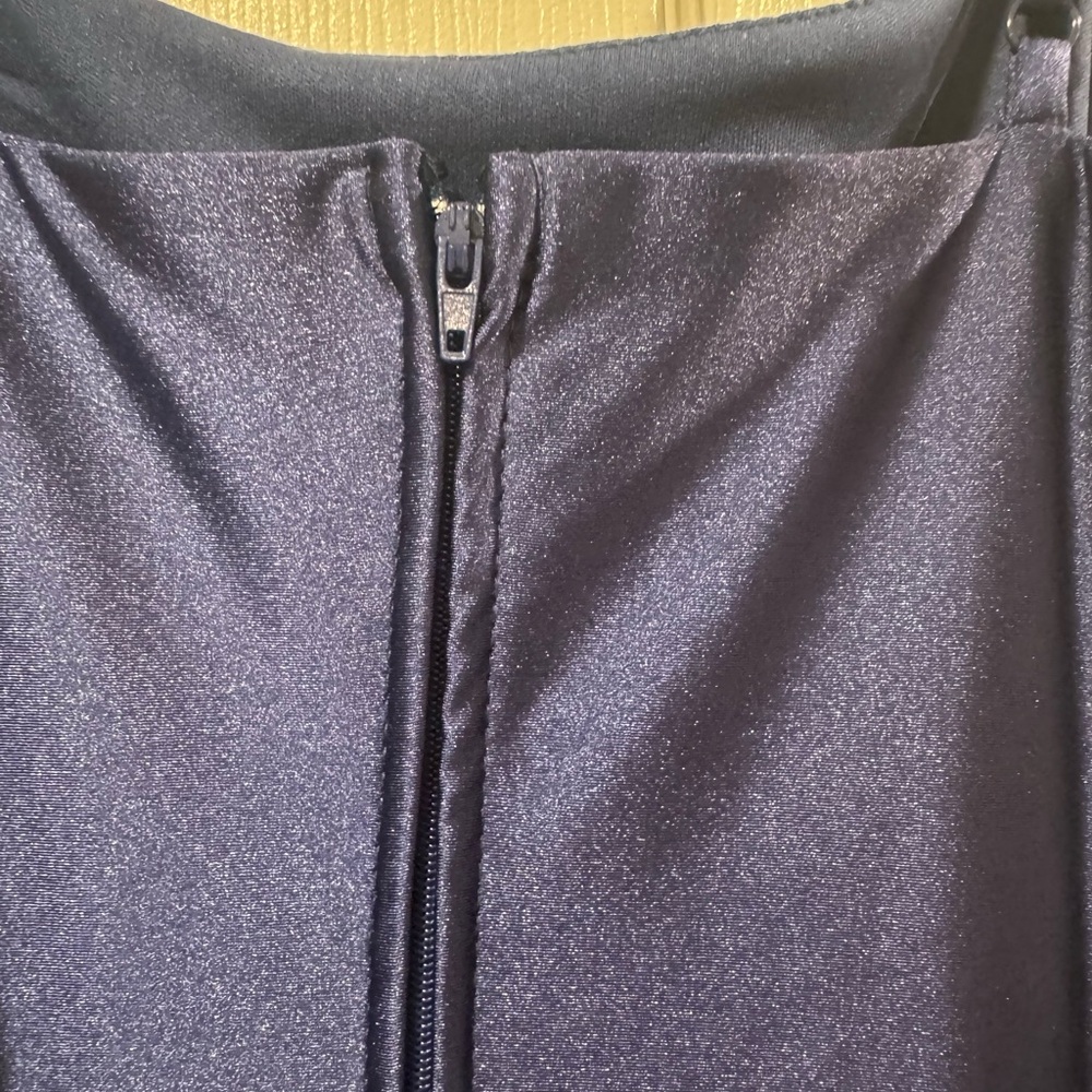 City Studio Navy Dress with Beaded Detail size juniors 3/4 NWT - Picture 8 of 10
